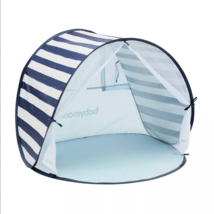 Baby Pop Up Tent Play Shade Mosquito Net Zip Closure &amp; Travel Bag Blue W... - $61.60