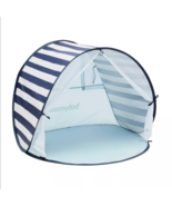 Baby Pop Up Tent Play Shade Mosquito Net Zip Closure &amp; Travel Bag Blue W... - £36.34 GBP