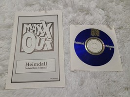 Vintage Maxx Out Pc Game By Core Design Heimdall Instruction Manual &amp; Disc - £9.79 GBP