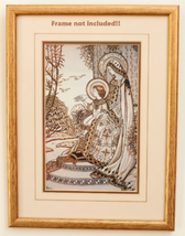 Madonna and Child – 8.5x11&quot; – Loreto Embroideries - £9.34 GBP+