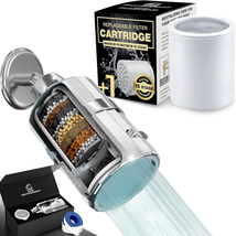 Shower Head Filter - High Pressure Luxury Filtered 15 Stage for H - £79.08 GBP