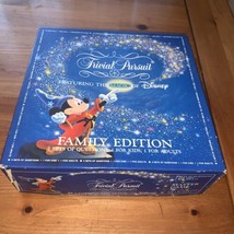 Trivial Pursuit MAGIC of DISNEY Family Edition Master Board Game 1986 Complete  - £12.65 GBP