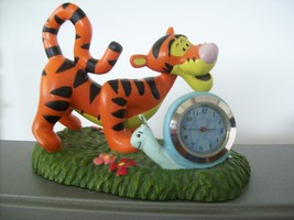 Disney Winnie the Pooh ”Tigger” Miniature Battery Clock  - £15.72 GBP