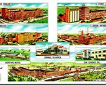 Advertising Kellogg Company Nine Plants UNP Chrome Postcard Unsued - $3.91