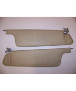 1969 CHRYSLER NEWPORT SUNVISORS OEM OFF WHITE NEW YORKER - $100.96 CAD