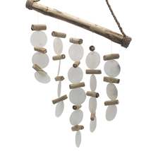 Pearl Effect Driftwood Wind Chimes - £12.78 GBP