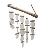 Pearl Effect Driftwood Wind Chimes - £12.74 GBP