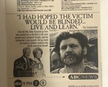 20/20 Vintage Tv Guide Print Ad Ted Kaczynski Barbara Walters Hugh Downs... - $5.93