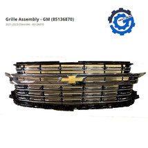 OEM GM GRILLE ASSEMBLY W/ EMBLEM 2021-2024 Chevrolet Tahoe Suburban 8513... - £1,042.45 GBP