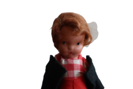 Nancy Ann Storybook Doll Maybe #112 A Dillar A Dollar Boy  5.5&quot; Frozen Legs - £19.66 GBP