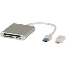  USB 3.0 Memory Card Reader with USB Type-C Adaptor - £54.52 GBP