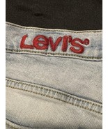 Levi’s 511 Slim Youth Jeans 18 REG W29 L29 Light Wash Patches Distressed - $342.82 MXN