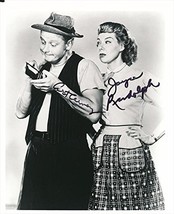 Art Carney & Joyce Randolph Signed Autographed "The Honeymooners" Glossy 8x10 Ph - £70.05 GBP