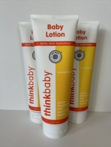 (3) Thinkbaby Lotion Unscented Safer Products For Healthier Babies 8oz-NEW! - £13.22 GBP