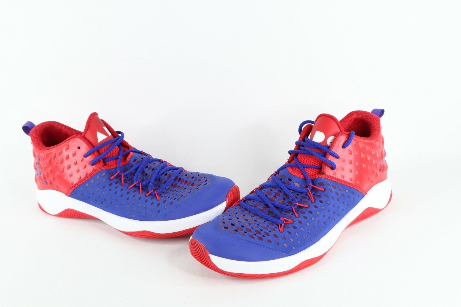 Nike Air Jordan Extra Fly Andre Drummond Sample PE Game Worn Shoes Blue ... - £220.22 GBP