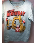 ToddlerT Shirt Size 5 T It’s My Birthday Construction Theme Cake Balloons - €7,50 EUR