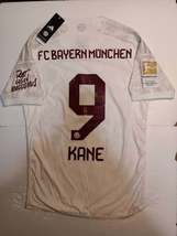 Harry Kane #9 FC Bayern Munich Match Slim White Third Soccer Jersey 2023-2024 - £79.93 GBP