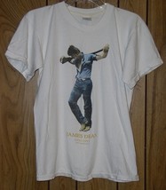 James Dean T Shirt Vintage 1985 Obituary Tribute Single Stitched Size Large - £159.86 GBP