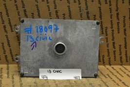 2012-2013 Honda Civic 1.8L Engine Control Unit 37820R1YL41 ECU Module 40... - $9.79