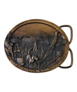 Zenith Pheasant Hunting Belt Buckle 1886-1986 Oakes North Dakota Collect... - $20.19