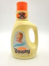 Vintage 1991 Ultra Downy Fabric Softener 20oz Bottle 80% Full SunRinse F... - $24.95