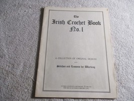 Irish Crochet Book 1981 Original Designs Stitches and Lessons for Working - $39.59