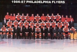 1986-87 PHILADELPHIA FLYERS 8X10 PHOTO HOCKEY NHL PICTURE TEAM - £3.88 GBP