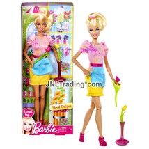Year 2012 Barbie  Career I Can Be 12 Inch Doll - Caucasian FLORAL DESIGNER Y7485 - $49.99