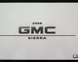 2008 GMC Sierra Owner&#39;s Manual [Paperback] GMC - $50.96