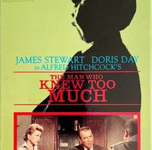 The Man Who Knew Too Much VHS Hitchcock 1984 Thriller Vintage Stewart VHSBX16 - £7.81 GBP