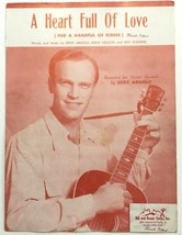 1948 Country Sheet Music A Heart Full of Love Eddy Arnold Steve Nelson  - £12.48 GBP