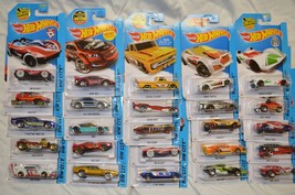 Hot Wheels City 2014-15 Lot of 25 Diecast Cars Mustang 62 Chevy Fast Fish More - £34.05 GBP