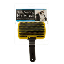 Self-Cleaning Bathing Grooming Pet Brush - $4.95