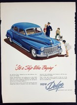 1947 Dodge Magazine Print Ad It&#39;s a Ship We&#39;re Buying - £5.44 GBP