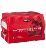 24 (13.2 Oz Each) Cans Nature&#39;s Domain Kirkland Turkey and Pea Stew Dog ... - $71.55 CAD