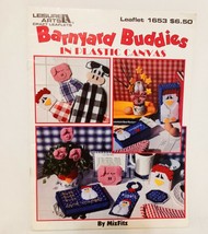 Barnyard Buddies in Plastic Canvas Leisure Arts 1996 Leaflet 1653 Cow Pi... - $14.99