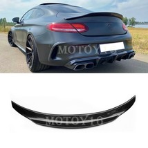 PSM Carbon Rear Trunk Spoiler for C Class C205 C300 C43 C63 AMG 2015+21 Coupe - £123.63 GBP