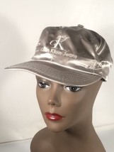 Vintage Calvin Klein Silky Satin Snapback Hat Made In USA - £62.27 GBP