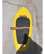 Vintage Yellow HydroSlide Knee Board Krans Co. San Francisco CA - $102.13 CAD