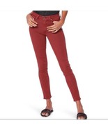 NWT Paige Hoxton High Rise skinny Jean in Vintage Red Size 23 - £43.72 GBP