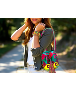 mochila hand-crafted purses - $1,294.16 MXN