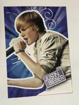 Justin Bieber Panini Trading Card Sticker Justin In White - $2.48