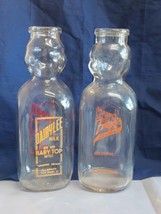 Dairylee &amp; Frye&#39;s DAIRY INC. &quot;Baby Top Bottle&quot; Quart Milk Bottle Leomins... - $39.55
