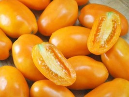 Fresh Garden Orange Banana Tomato Seeds | Heirloom | Paste | Canning | Processin - £7.25 GBP