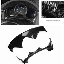 Real Carbon Fiber Interior Front Dashboard Cover Trim For Porsche Macan ... - £172.83 GBP