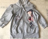 BETTY BOOP It&#39;s All Good in the Hood ZIP FRONT SWEATSHIRT HOODIE Medium - $46.53