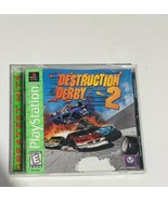 Destruction Derby 2 PlayStation 1 PS1 Complete CIB &amp; TESTED - £14.78 GBP