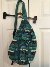 KAVU Women&#39;s Sling Bag Rope Crossbody Backpack Hiking Outdoors Custom - $23.36