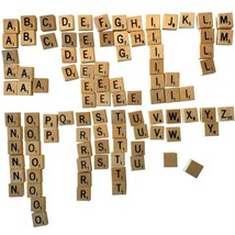 Replacement (individual) Letter Tile, Scrabble Vintage Travel, Selchow &amp; Richter - £2.35 GBP+