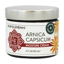 Four Elements Herbals Moisture Cream Arnica Capsicum, 2 Ounces - £16.39 GBP